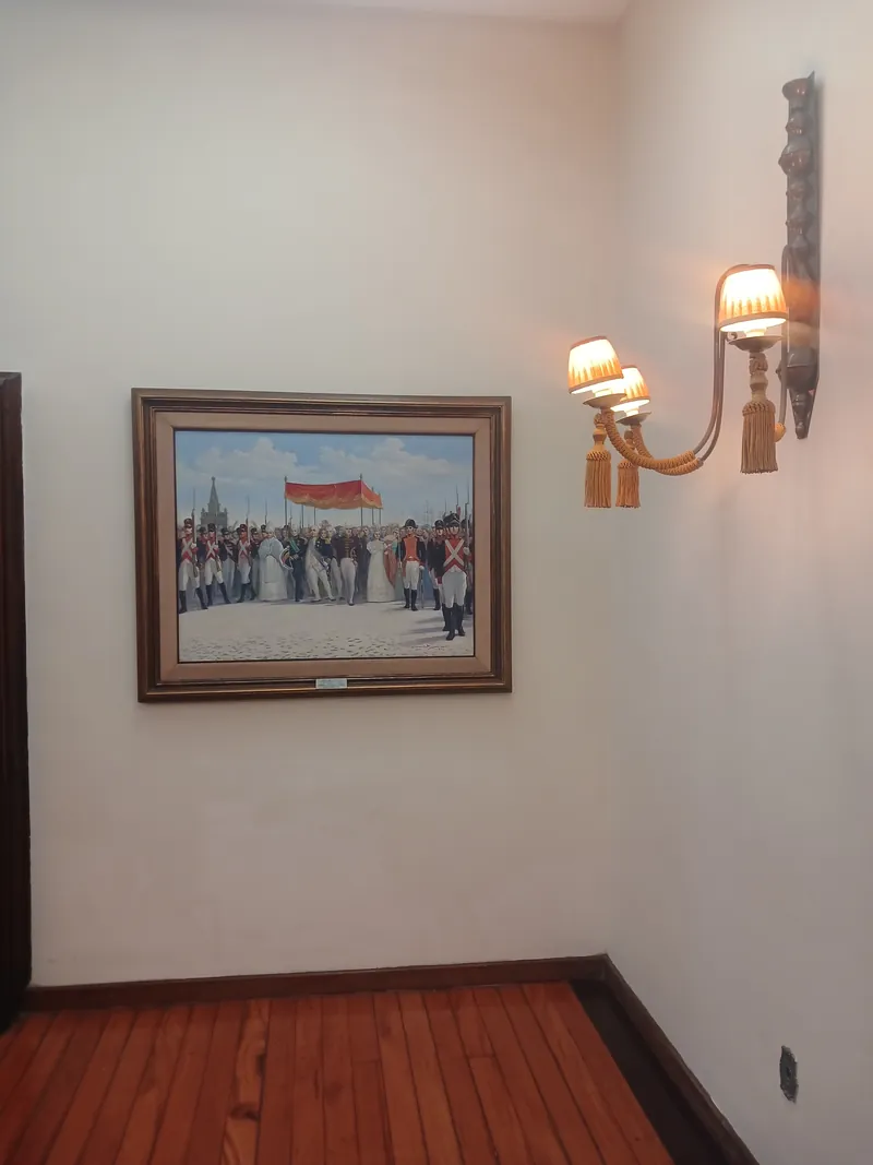 Quadro Pátria, de Pedro Bruno, no Salão Sete de Março